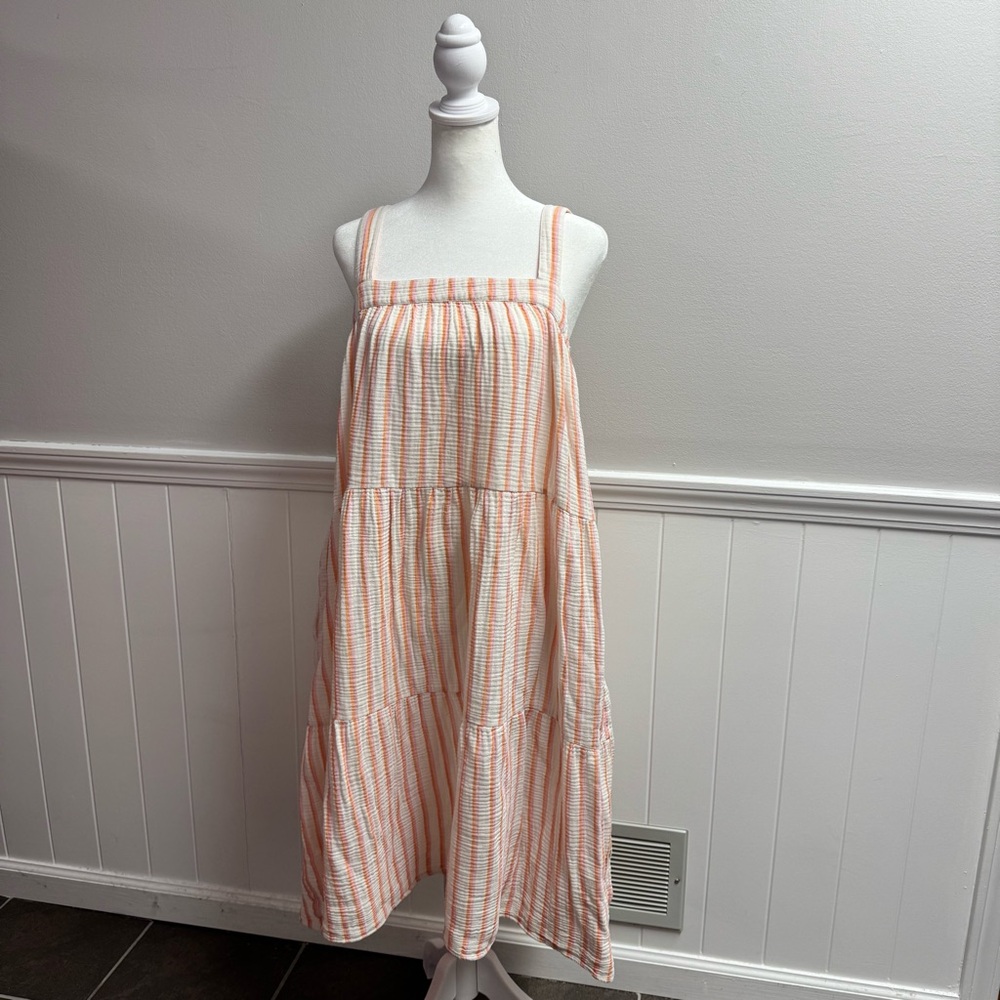 Marine Layer Gauze Midi Dress - Picture 13 of 13